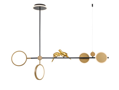 A2613SP-4BK Люстра на штанге Arte Lamp TOLIMAN A2613SP-4BK