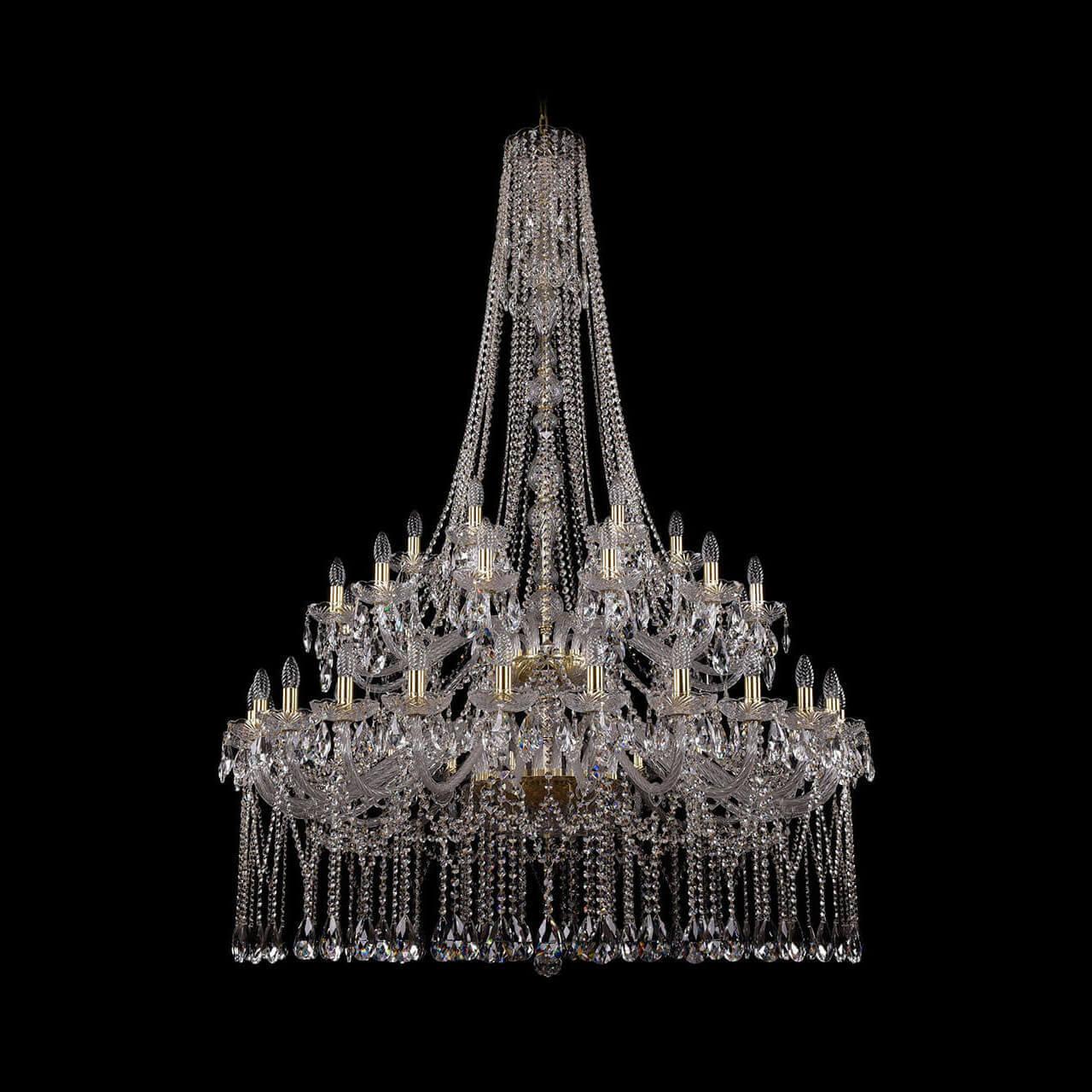 Подвесная люстра Bohemia Ivele 1413/24+12+6/460/h-185/2d Ni