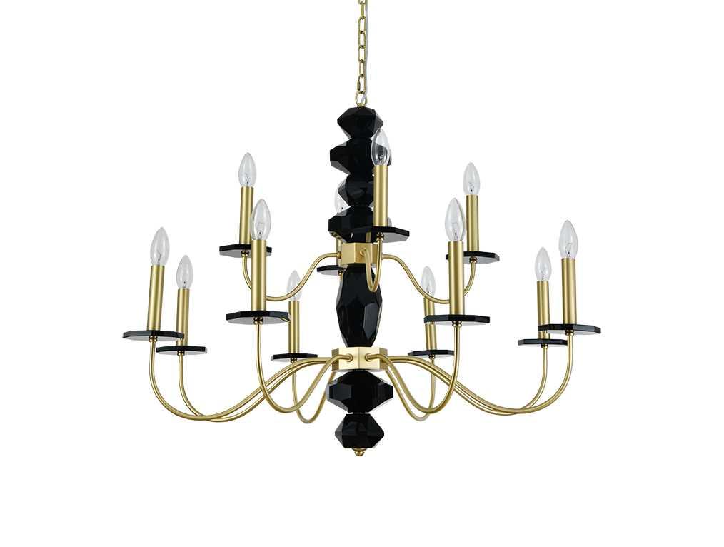 Подвесная люстра Newport 3878+4/С brass М0070883