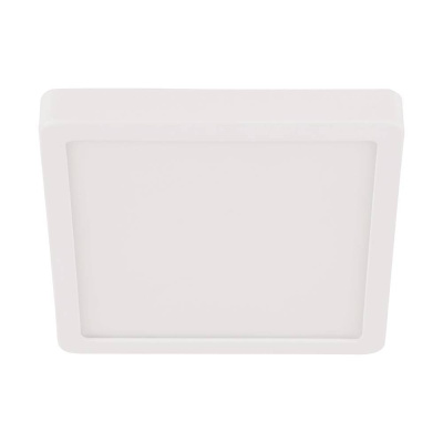 30893 Накладной светильник FUEVA 5, LED 20W, 2200lm, IP44, L285, B285, H30, сталь/пластик, белый