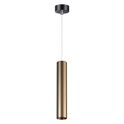 358989 OVER NT22 бронза светлая/черный Светильник светодиодный накладной, провод 2м IP20 LED 4000K 2