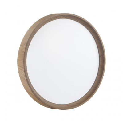 7603/DL PALE SN 018 Светильник пластик/белый/светл.коричневый под дерево LED 48Вт c ДУ 3000-6000К D4