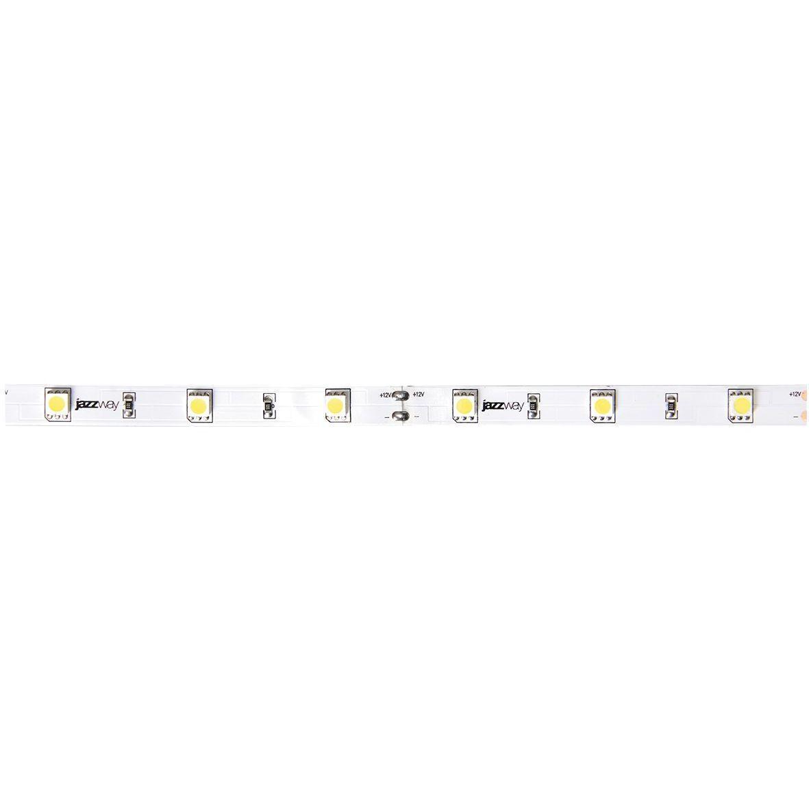 Светодиодная влагозащищенная лента Jazzway 7,2W/m 30Led/m 5050SMD зеленый 5M 327590