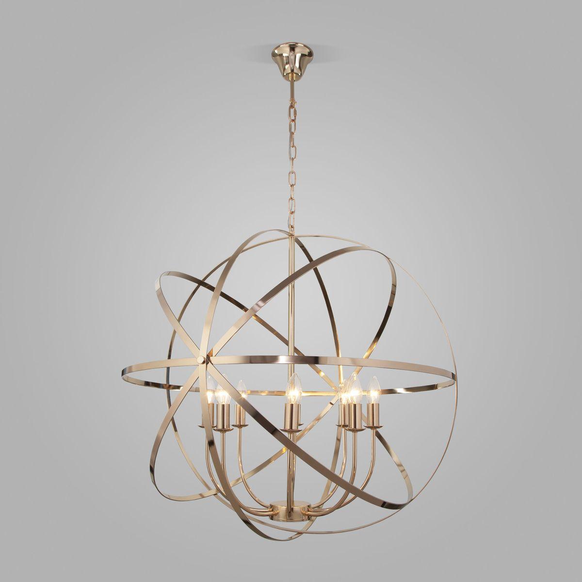 Подвесная люстра Eurosvet Santi 60139/8 золото