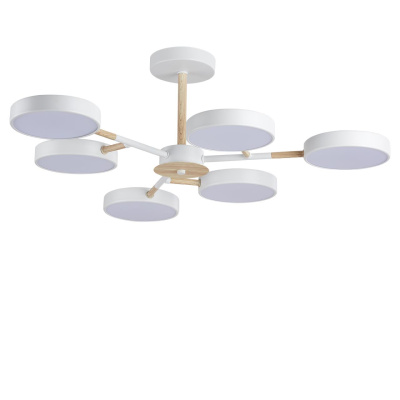 5652/99CL LEDIO LN23 белый, дерево Люстра потолочная LED 108W 5385Лм 3000-6000К 220V BRAD