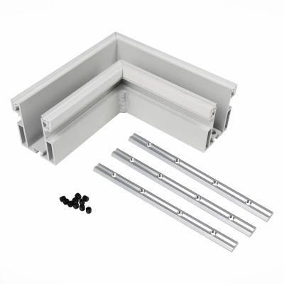 ST003.579.01 Угол-соединитель для профиля SKYLINE 48 с демпф. системой ST-Luce Белый