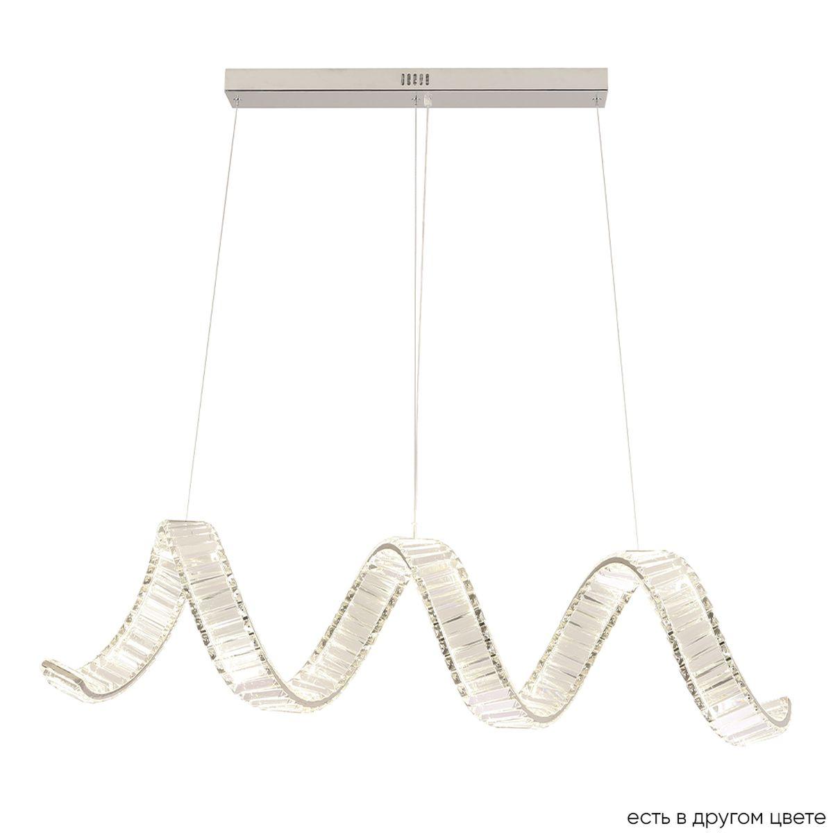 Подвесной светодиодный светильник Crystal Lux Musika SP100W Led L1200 Chrome