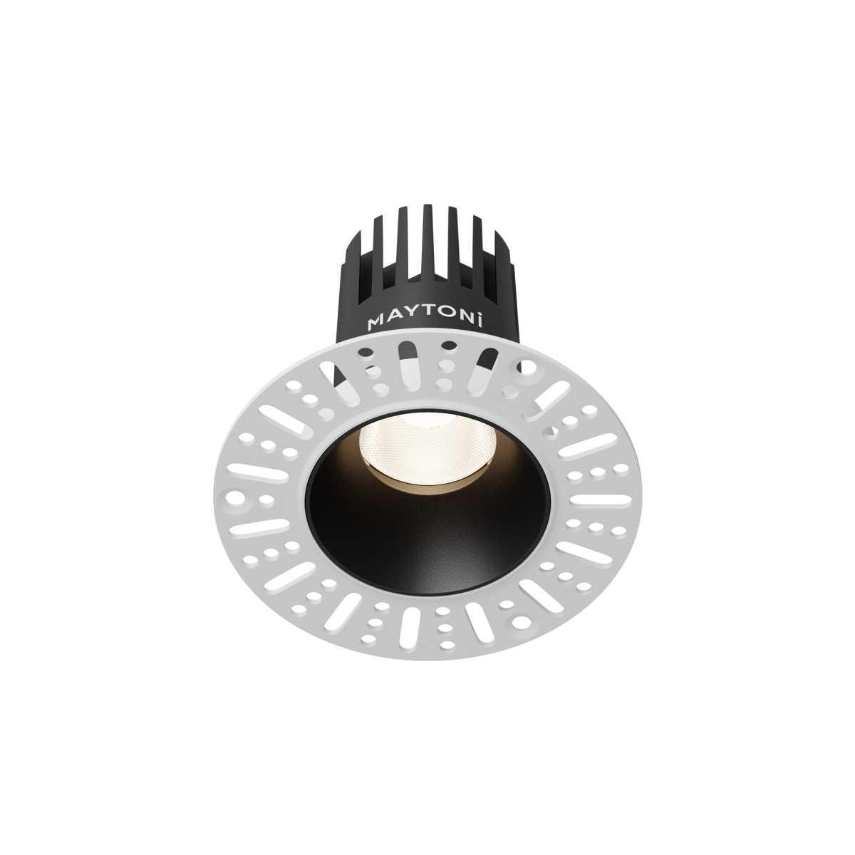 Встраиваемый светильник Maytoni Technical Dip DL119-10W-4K-TRS-B