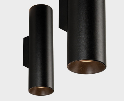 DANNY W2 black Светильник настенный