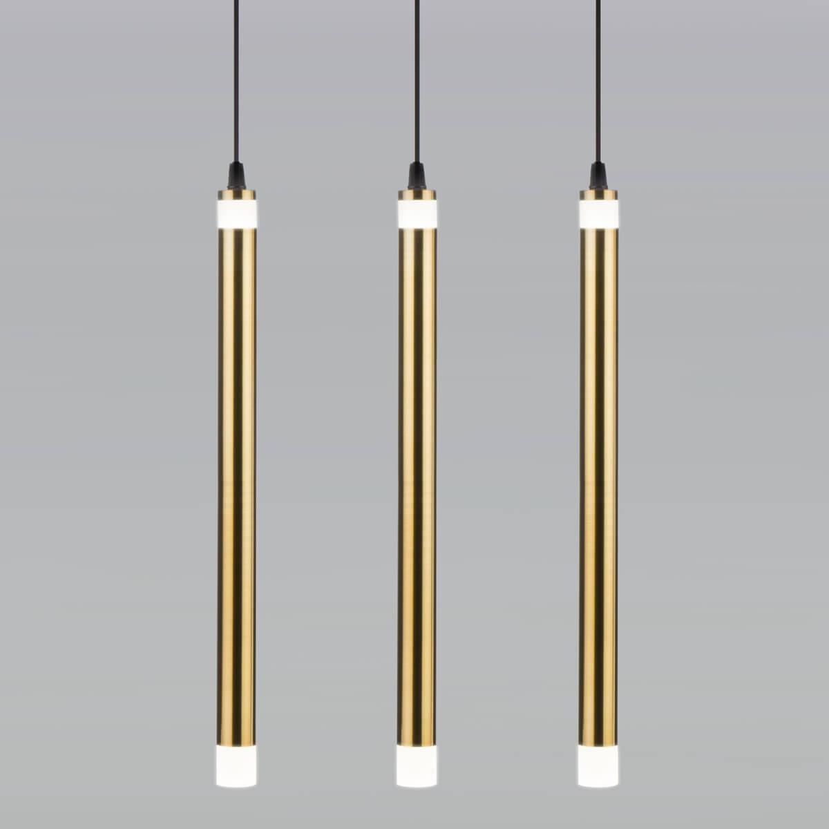 Подвесной светильник Eurosvet 50133/3 LED бронза