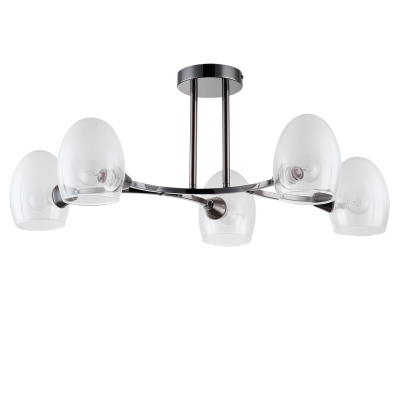 6513/5C MODERNI LN23 черный Люстра потолочная E14 5*40W 220V KENDALL