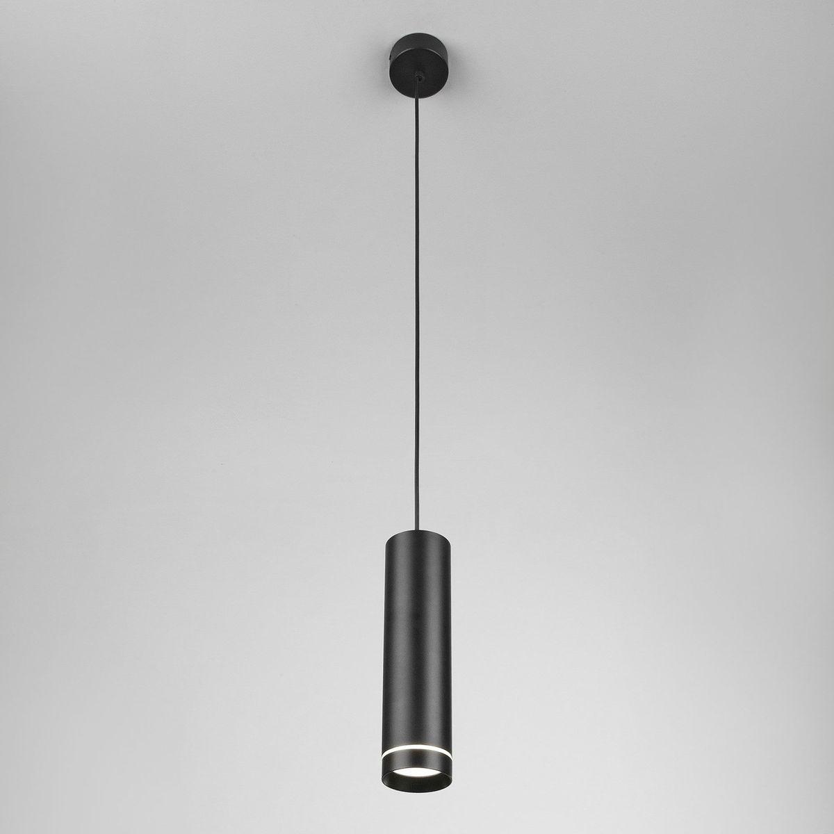 Уличный подвесной светодиодный светильник Elektrostandard DLR023 35084/H черный a061364