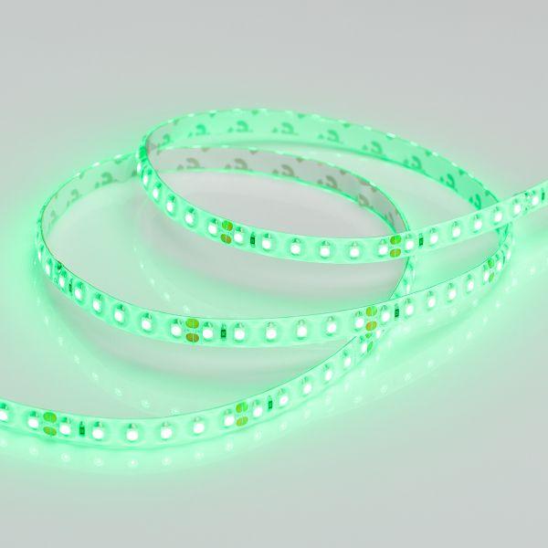 Светодиодная влагозащищенная лента Arlight 9,6W/m 120LED/m 2835SMD зеленый 5M 016510(2)