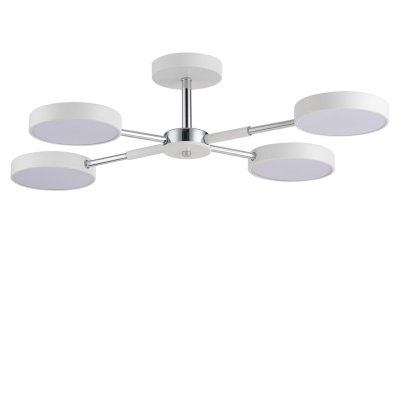 5659/72CL LEDIO LN23 белый, хром Люстра потолочная LED 3902Лм 3000-6000К 72W 220V MIKA