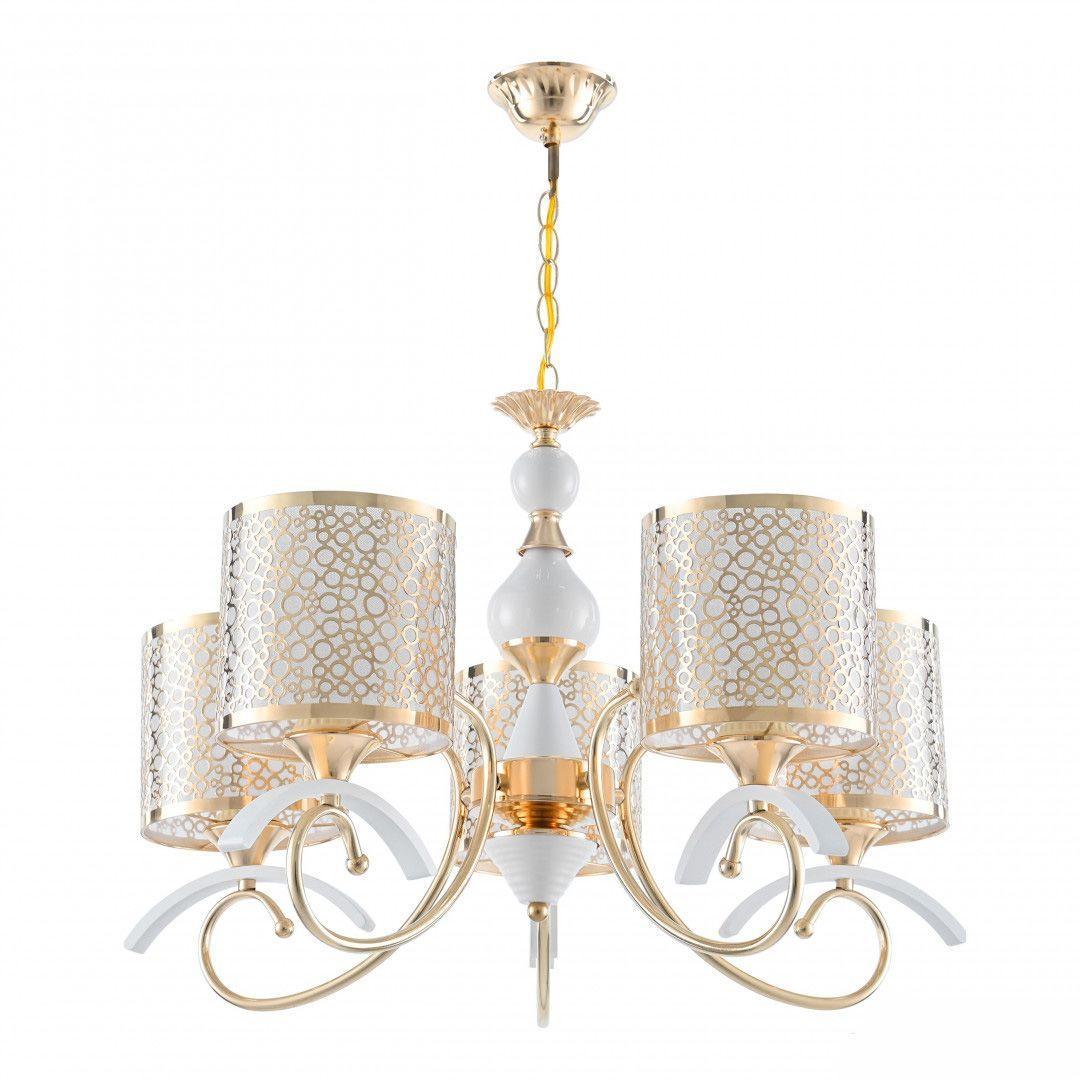 Подвесная люстра Arte Milano Florentia-9787 309787/5 Wh/Gd