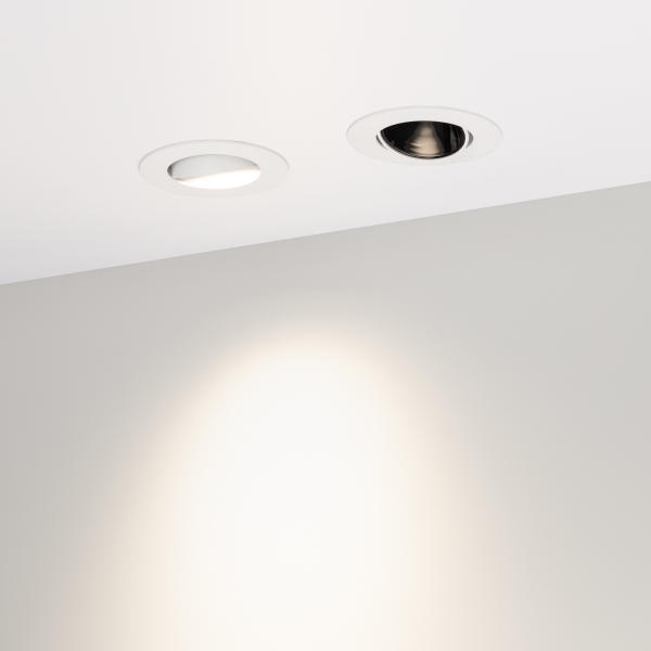 Встраиваемый светильник Arlight MS-Forecast-Built-Turn-R102-12W Warm3000 035449