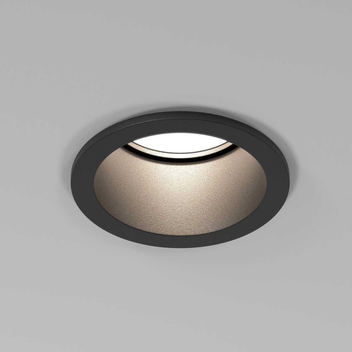 Встраиваемый светильник Elektrostandard Moll 25002/01 GU10 черный a064242