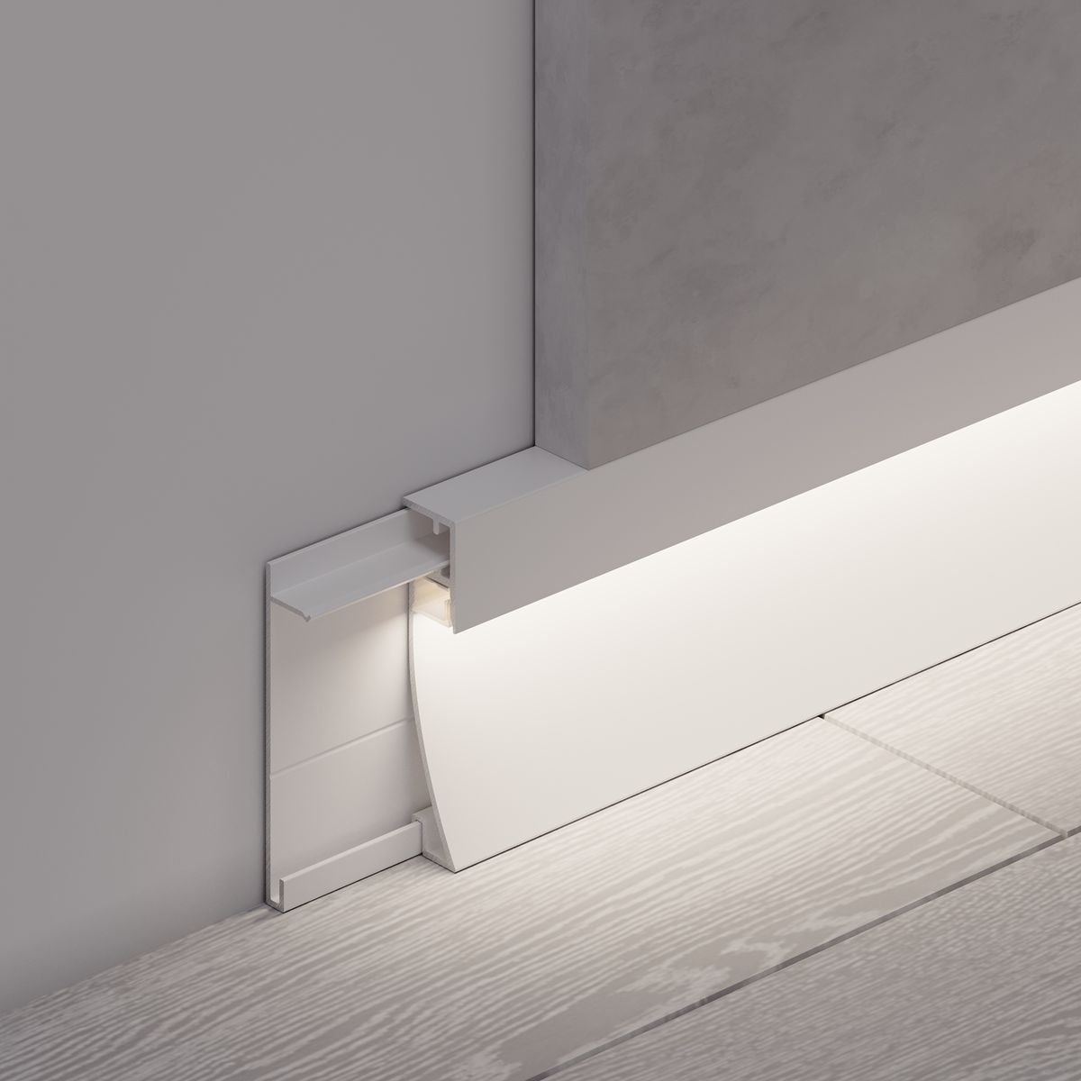 Профиль Arlight Plintus-H54-2000 White 045434 — купить в Санкт ...