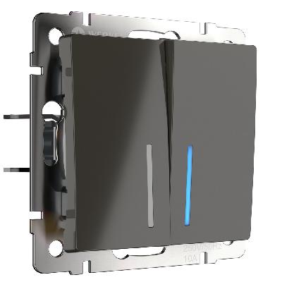 Как подключить люстру к двухклавишному выключателю