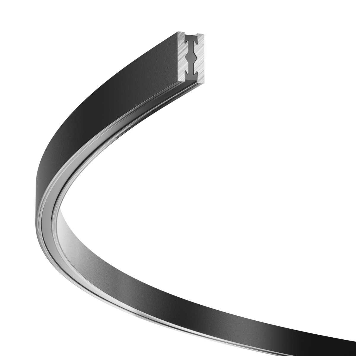 Шинопровод накладной/подвесной Maytoni Technical TRX154-2SR-D1500-B