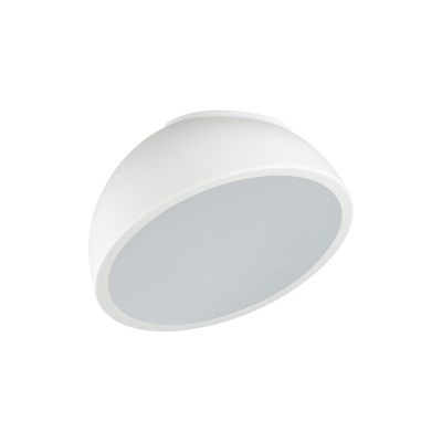 7657/11L MITRA LED SN Светильник пластик/белый LED 11Вт 4000K D200 IP20 PLUTO WHITE