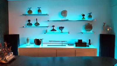 Как сделать подсветку полок