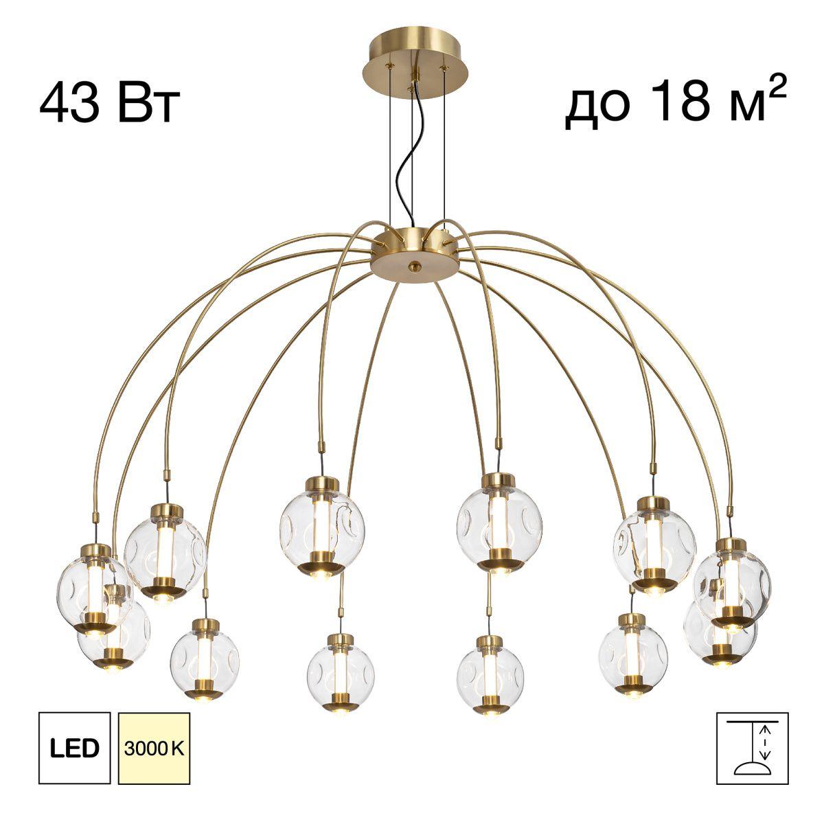 Подвесная люстра Citilux Noona CL251190