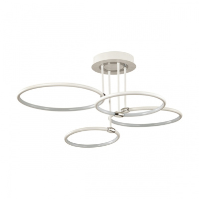 5282/96CL LEDIO LN23 белый, хром Люстра потолочная LED 96W 3000-6000K с пультом ДУ 4546Лм 220V URSUL