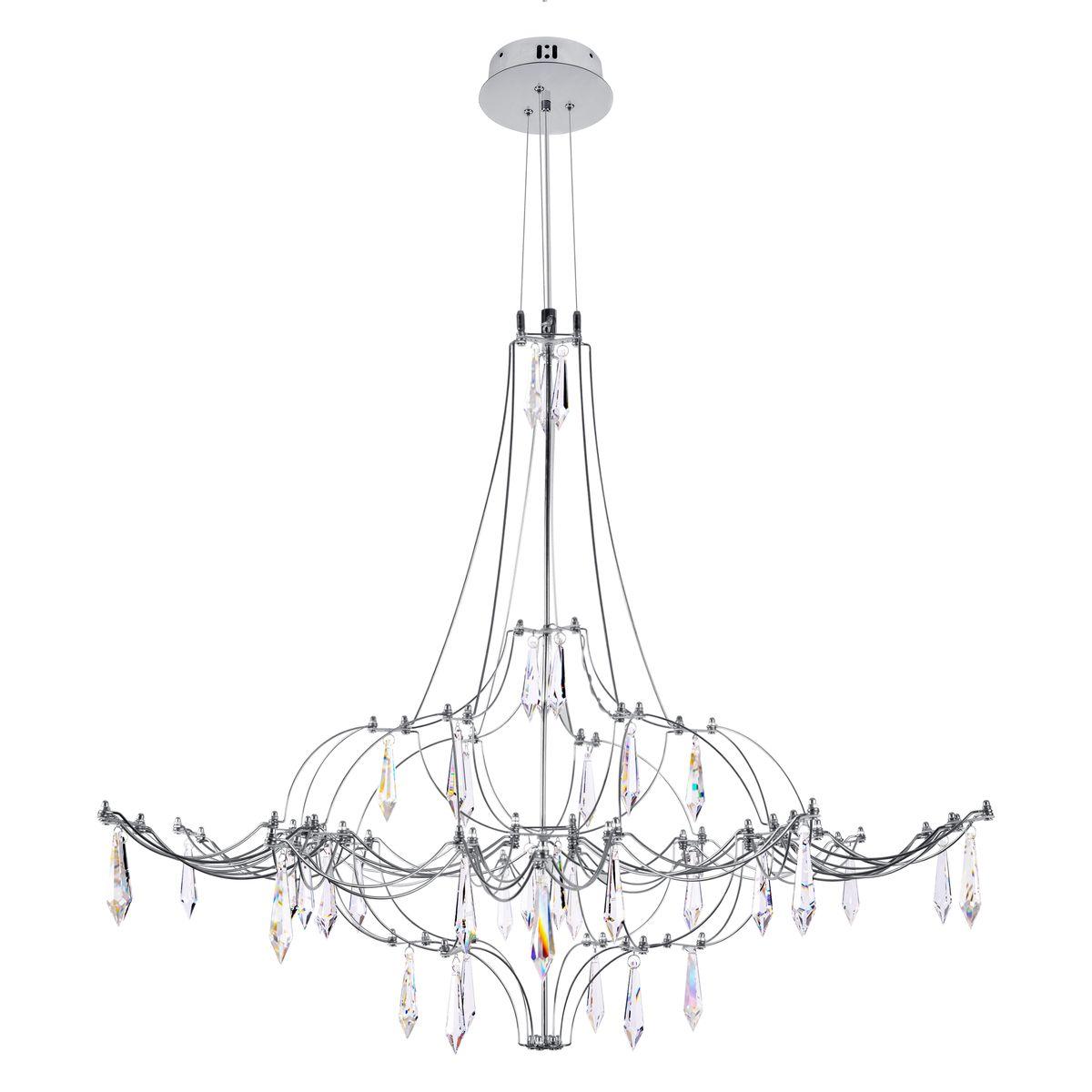 Подвесная люстра Loft IT Mira 10588/800 Silver Asfour