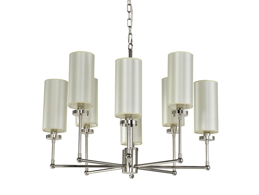 Подвесная люстра Newport 7264+4/C nickel без абажуров М0069112
