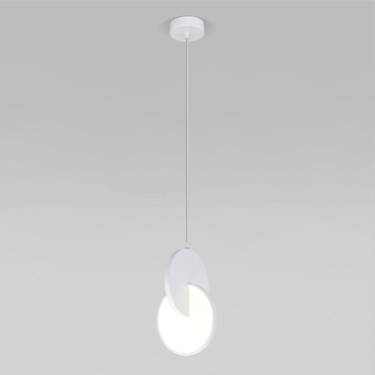 Подвесной светодиодный светильник Eurosvet Lang 50225/1 Led белый