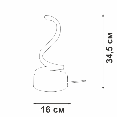 V4670-8/1L Светодиодный светильник  V4670-8/1L, LED 18Вт, 3900-4200K, 1360Lm
