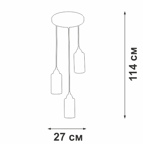Потолочная люстра Vitaluce V3787-7/3S