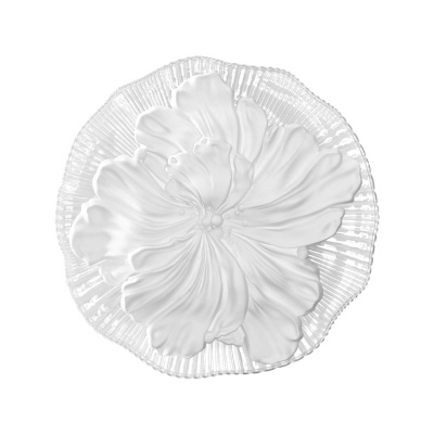 6614/8WL HIGHTECH ODL24 белый/гипс/акрил/прозр. стекло Настенный светильник  IP20 LED 8W 3000K 220V