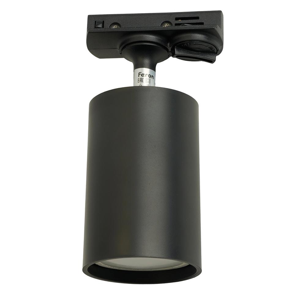 Светильник Feron.ONE AL142 трековый однофазный на шинопровод под лампу GU10, черный 51212