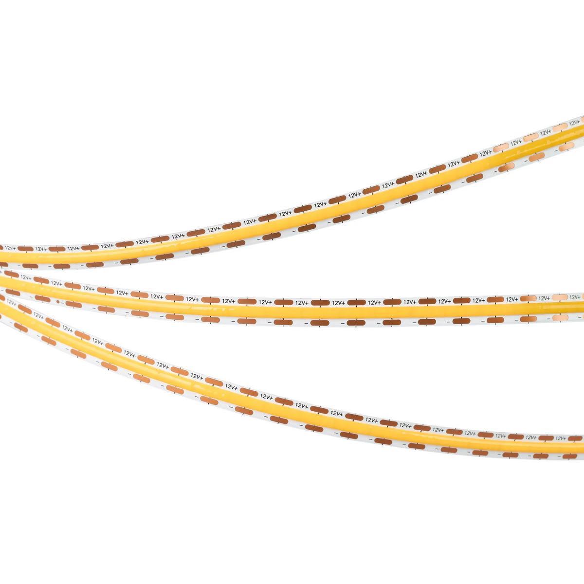 Светодиодная лента герметичная Arlight 5W/m 360LED/m CSPSMD теплый белый 5M COB-SE-X360-8mm 5V 041710