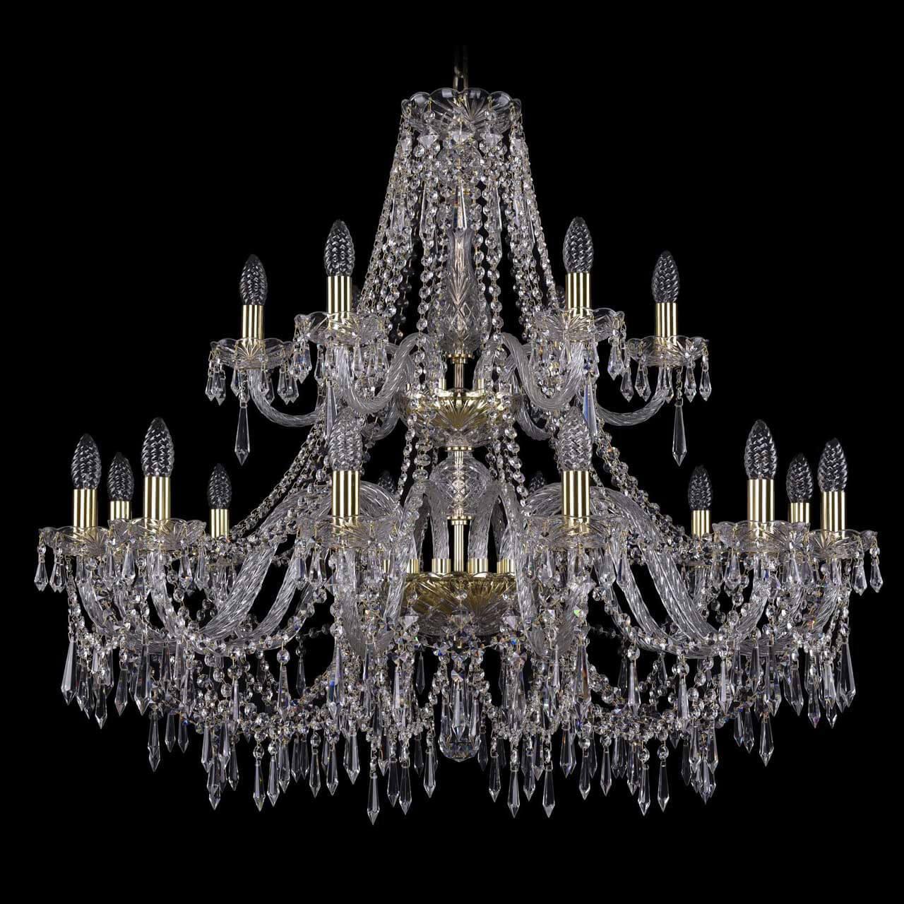 Подвесная люстра Bohemia Ivele 1403/12+6/360/2d G