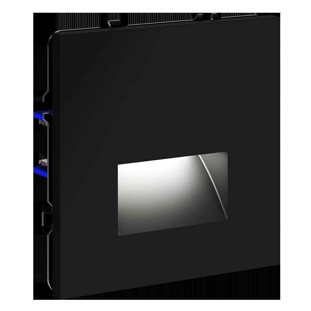 Подсветка светодиодная встраиваемая Voltum S70, (черный матовый) VLS070608