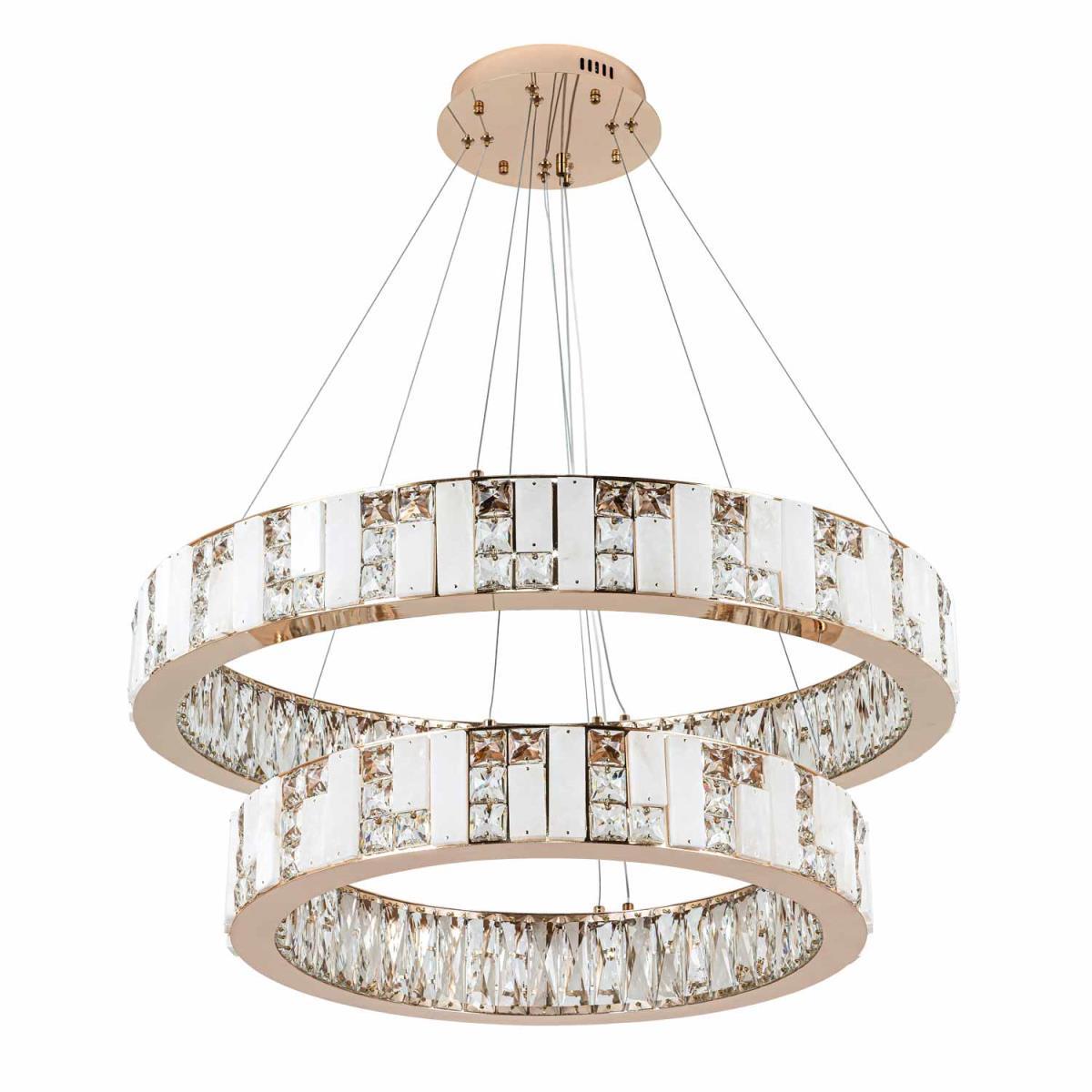 Подвесная светодиодная люстра Modelux Premium ML.6985.800.600P GD