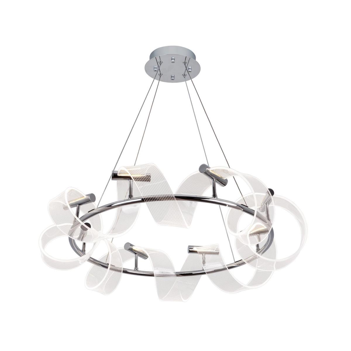 Подвесная светодиодная люстра Modelux Modestyle MS.3029.8 CR