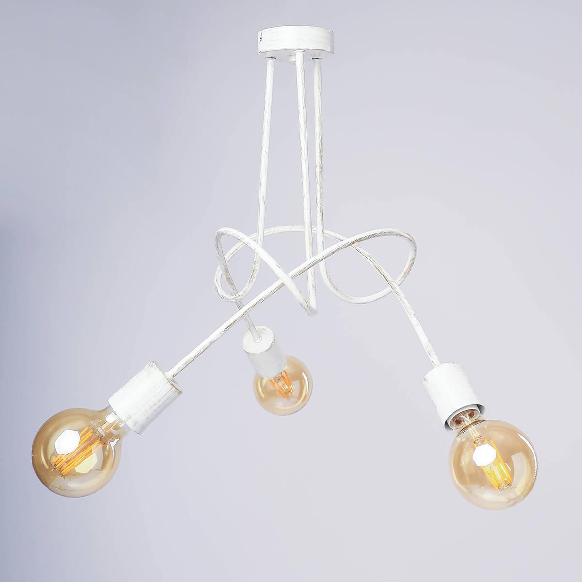 Потолочная люстра Adilux Tango White Patina 10123