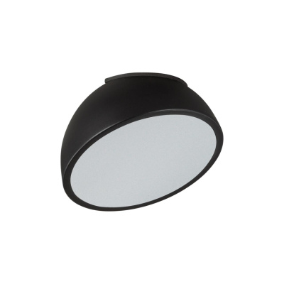 7658/11L MITRA LED SN Светильник пластик/белый/черный LED 11Вт 4000K D200 IP20 PLUTO BLACK