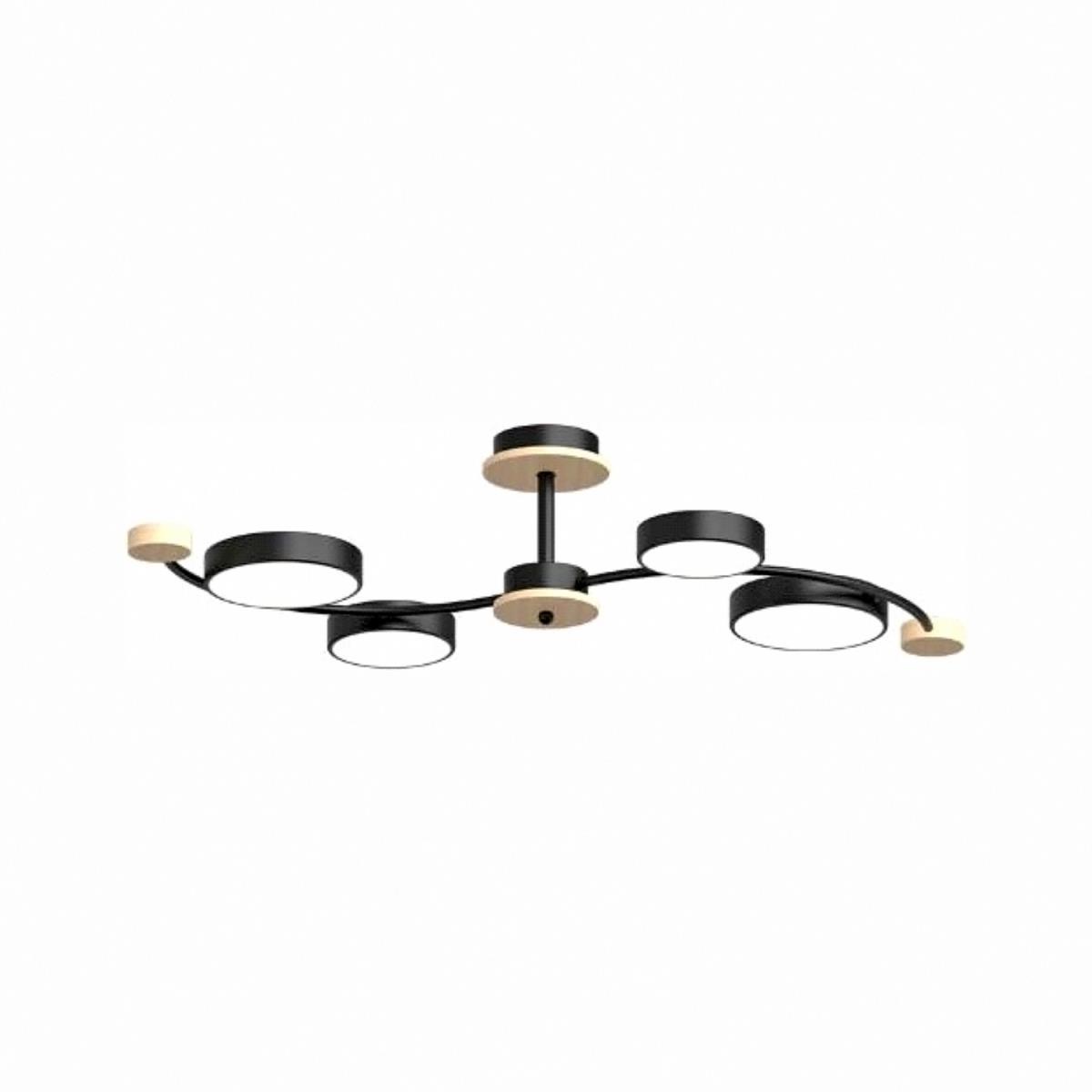 Потолочный cветильник LED4U L3206-800 BK