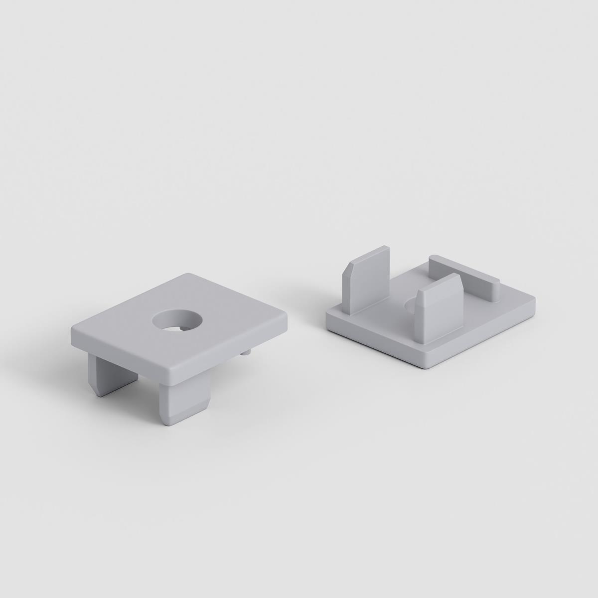 Заглушки Elektrostandard для встраиваемого алюминиевого профиля LL-2-ALP025 (комп. 2шт) a070648