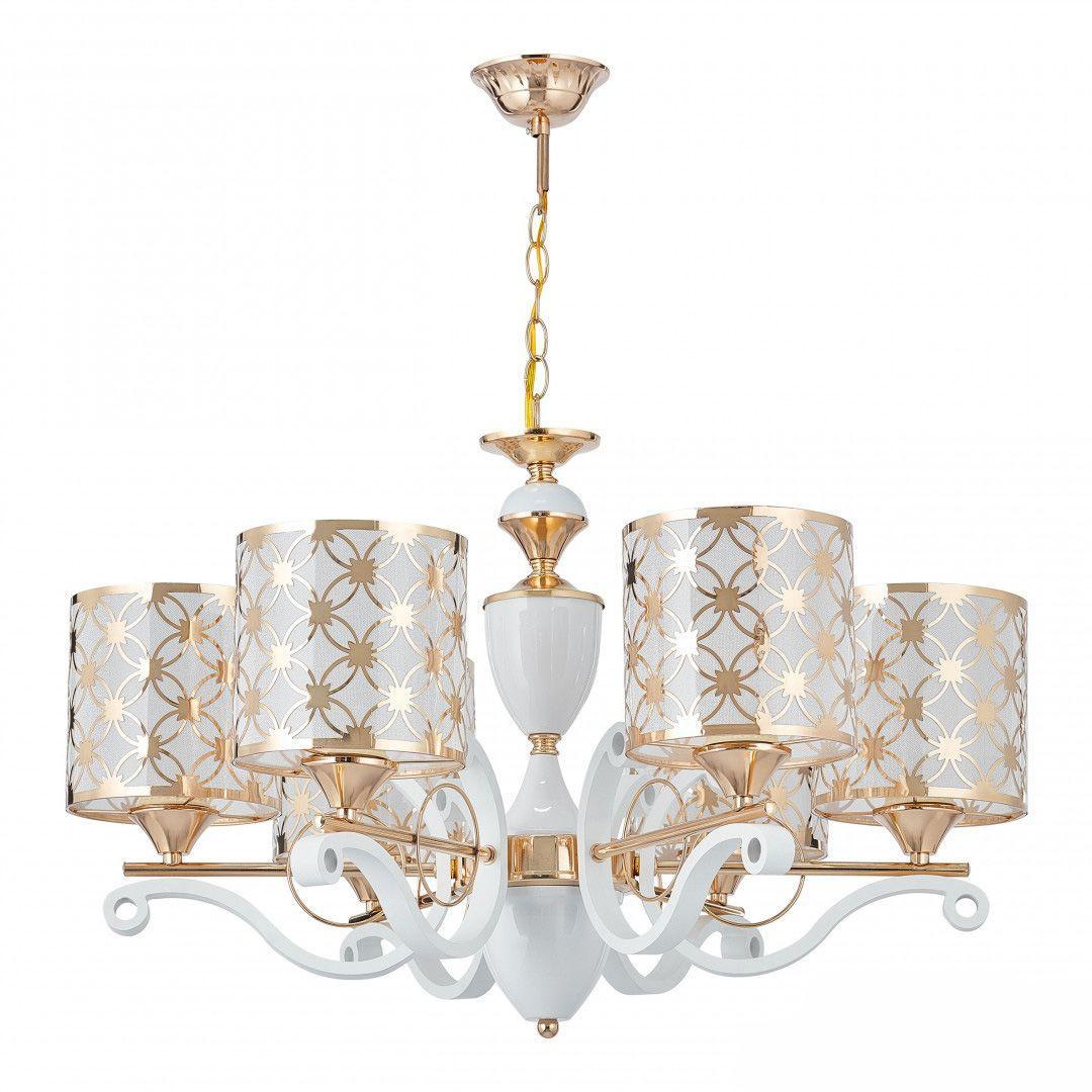 Подвесная люстра Arte Milano Florentia-3097 303097/6 Wh/Gd