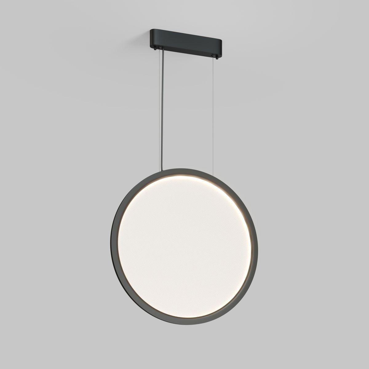 Подвесной светодиодный светильник Denkirs Veil DK6606-BK