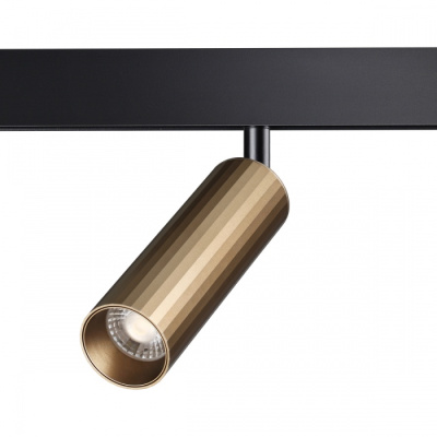 358988 SHINO NT22 бронза светлая/черный Трековый светильник для низковольного шинопровода IP20 LED 4