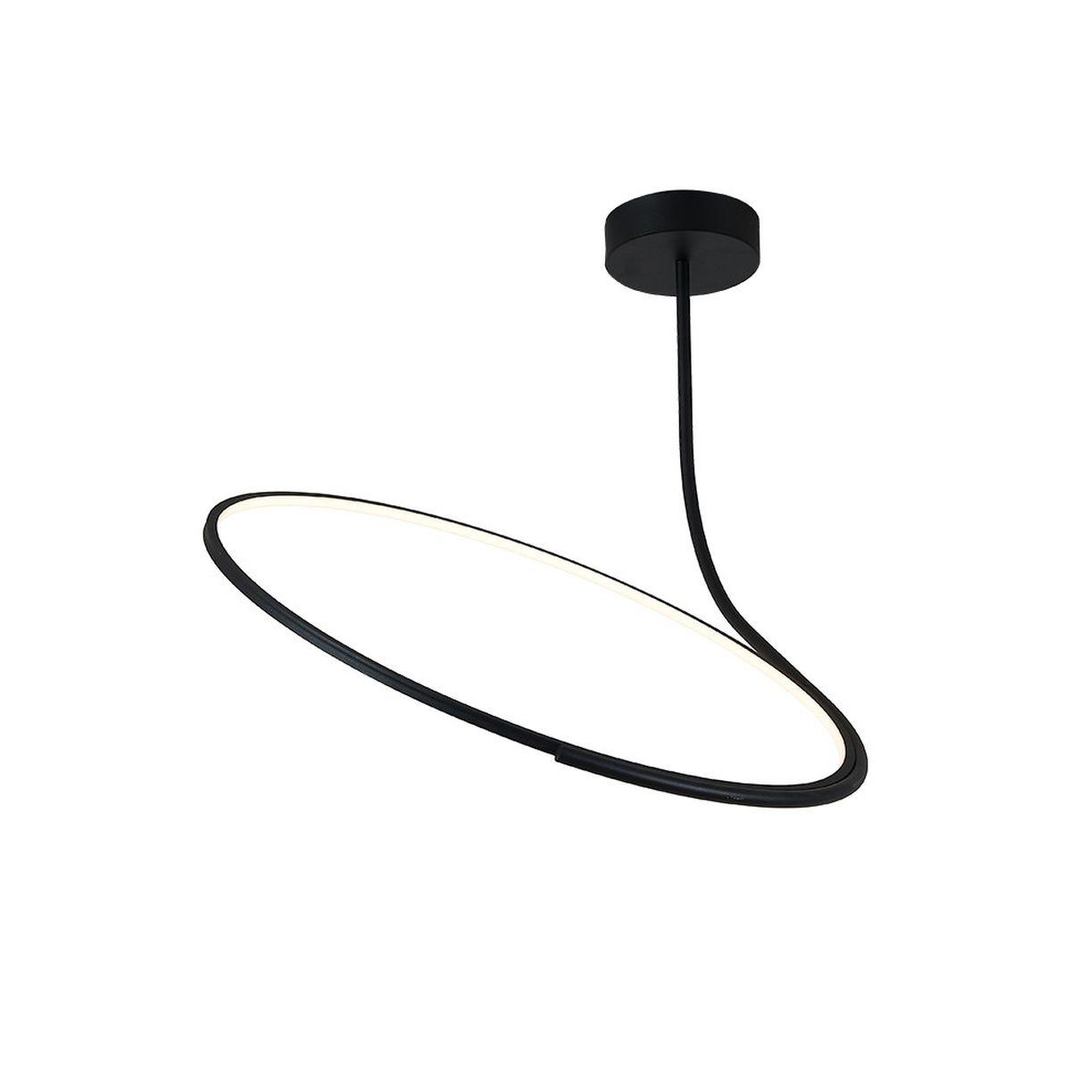 Подвесной светодиодный светильник Italline IT013-6025 black 3000K