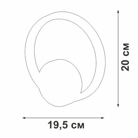 Бра Vitaluce V46090-1/1A