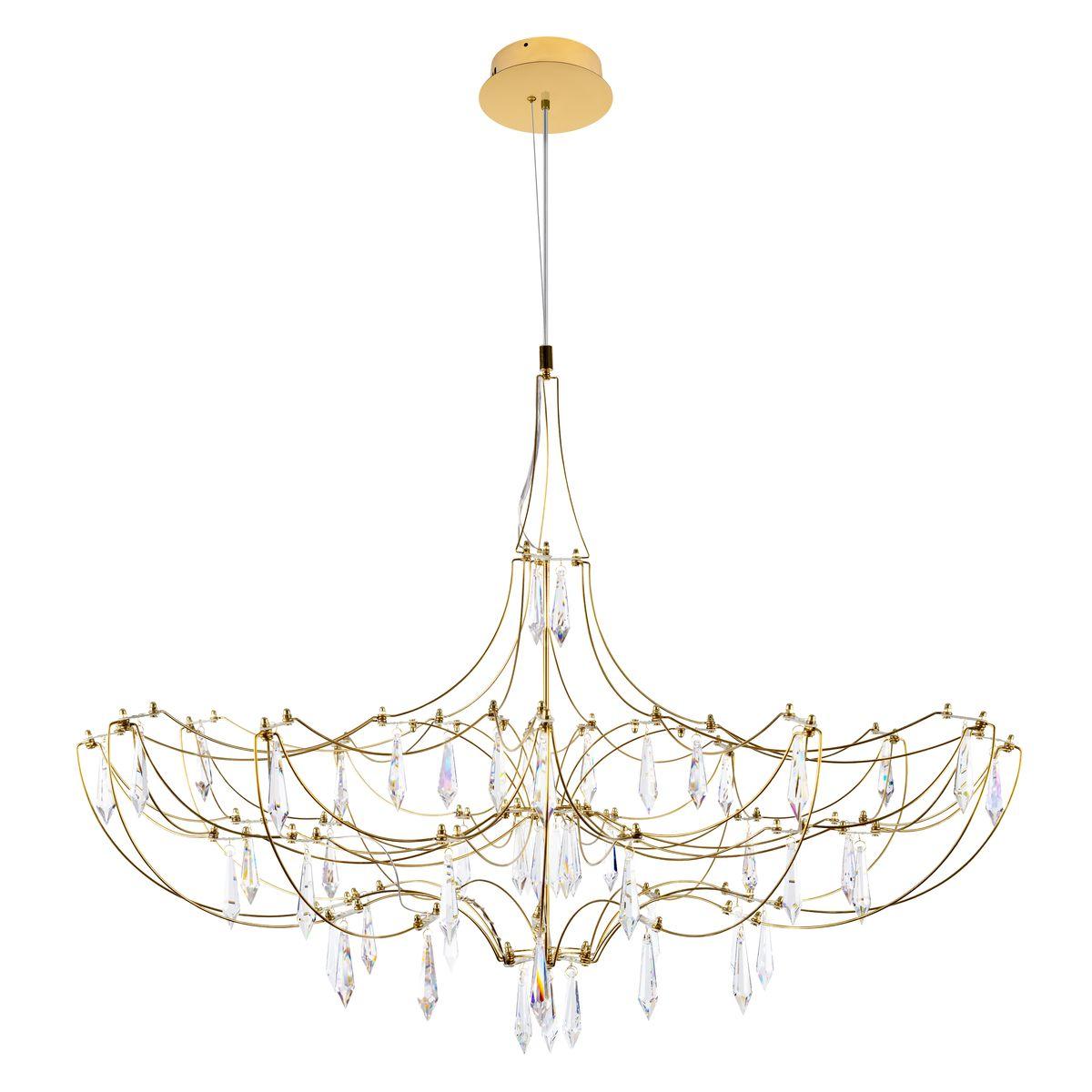 Подвесная люстра Loft IT Mira 10589/900 Gold Asfour